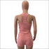 Flattering Tank Top Lace-up Shorts Sports Set