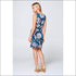 Floral Print Dress with Front Knot