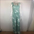 Floral Print Sleeveless Ruffle Sling Jumpsuits