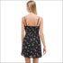 Floral Print Surplice Dress