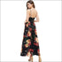 Floral Spaghetti Strap Maxi Dress
