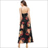 Floral Spaghetti Strap Maxi Dress