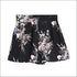 Flower Pattern Printed V-neck Camisole+Shorts Chiffon Suit