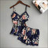 Flower Print Pajamas Set