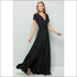 Flowy Maxi Wrap Dress