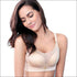 Functional Push-up Solid Color Security Mesh Design Bra