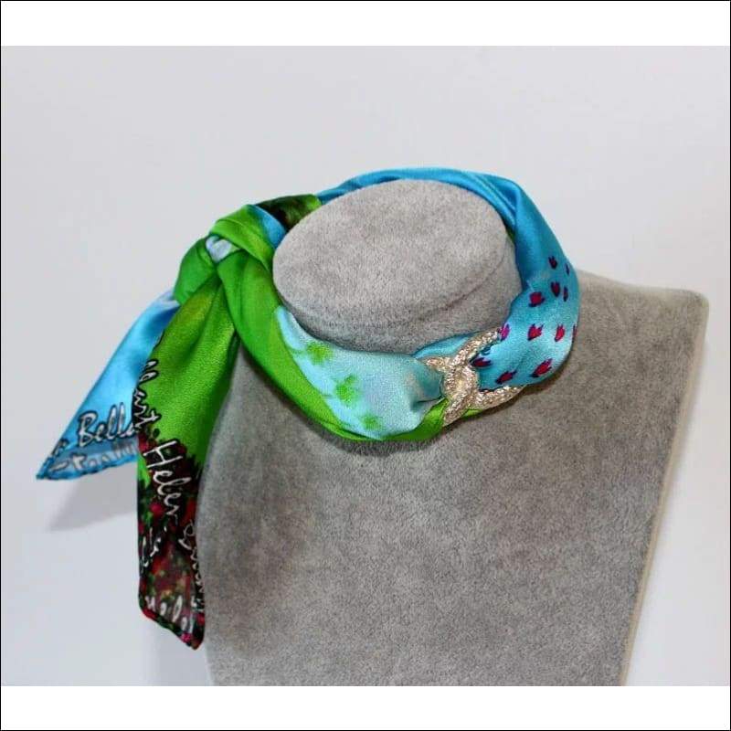 Golf Lady Choker Necklace - Gold - Chokers - Necklaces