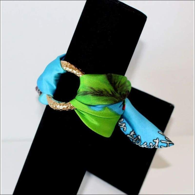 Golf Lady silk bracelet - Gold - Bracelets