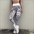 Graphic Print Sport Crop Camis And Tight Pants Set