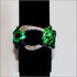 Green Tiger silk bracelet