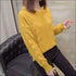Hooded Design Long Sleeve Knitwear