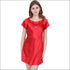 Imitated-silk Fabric Sexy Women Pajamas Nightdress