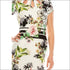 Ivory Multi Floral Printed Sheath Dress