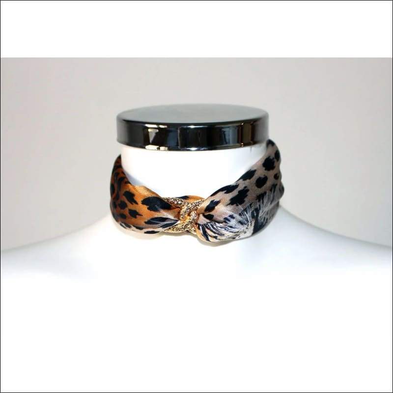 Jaguar Choker Necklace - Gold - Chokers - Necklaces