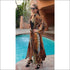Jaguar Long Kimono-Cardigan