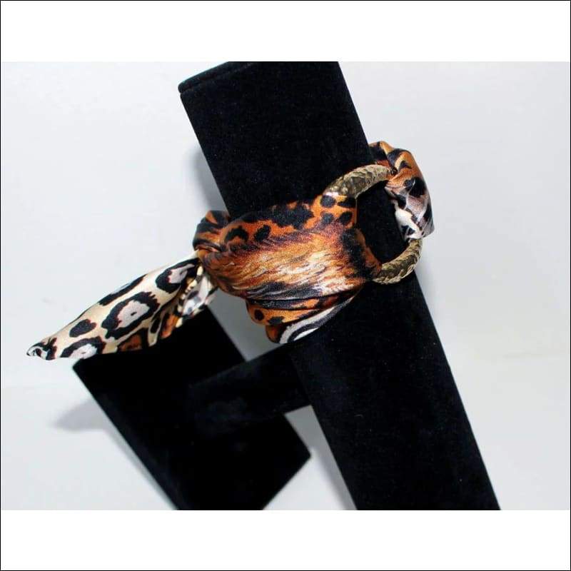 Jaguar silk bracelet - Gold - Bracelets