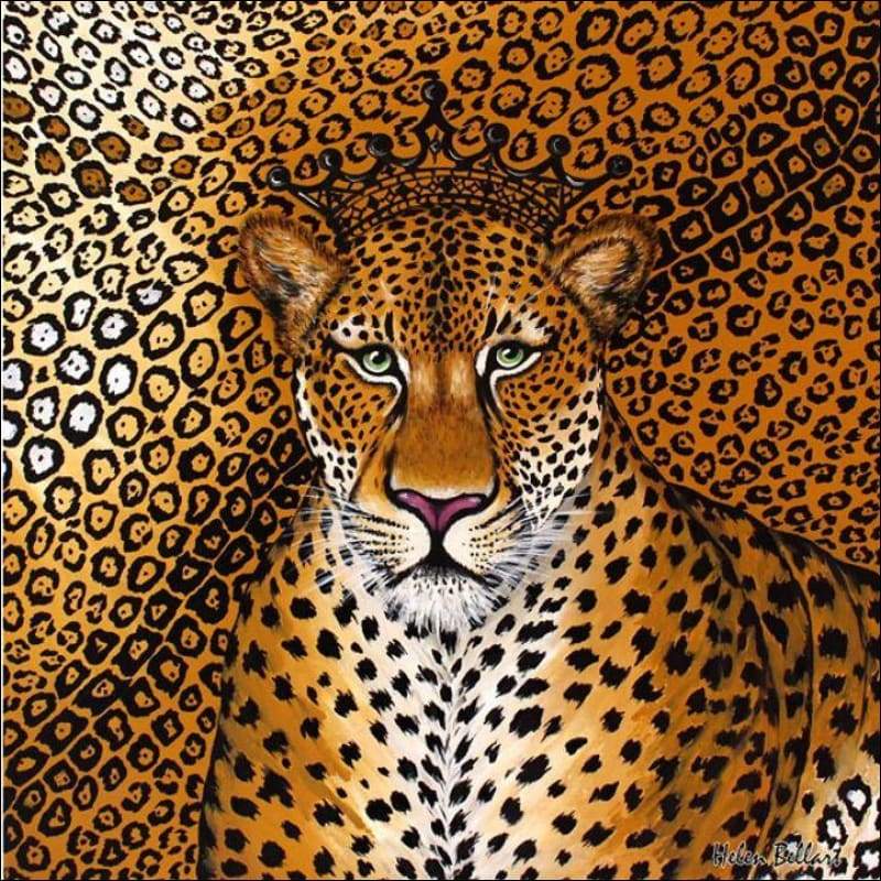 Jaguar silk scarf 110x110 cm - Silk Scarves