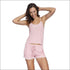 Lace Embellished Young Women Summer Pajama Set