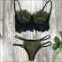 Lace Hollow Bra Set