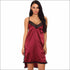 Lace Irregular Hem Nightdress