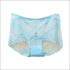 Lace Rose Parttern Hollow Out Classic Briefs