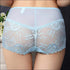 Lace Rose Parttern Hollow Out Classic Briefs