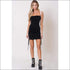 Lace Up Mini Dress