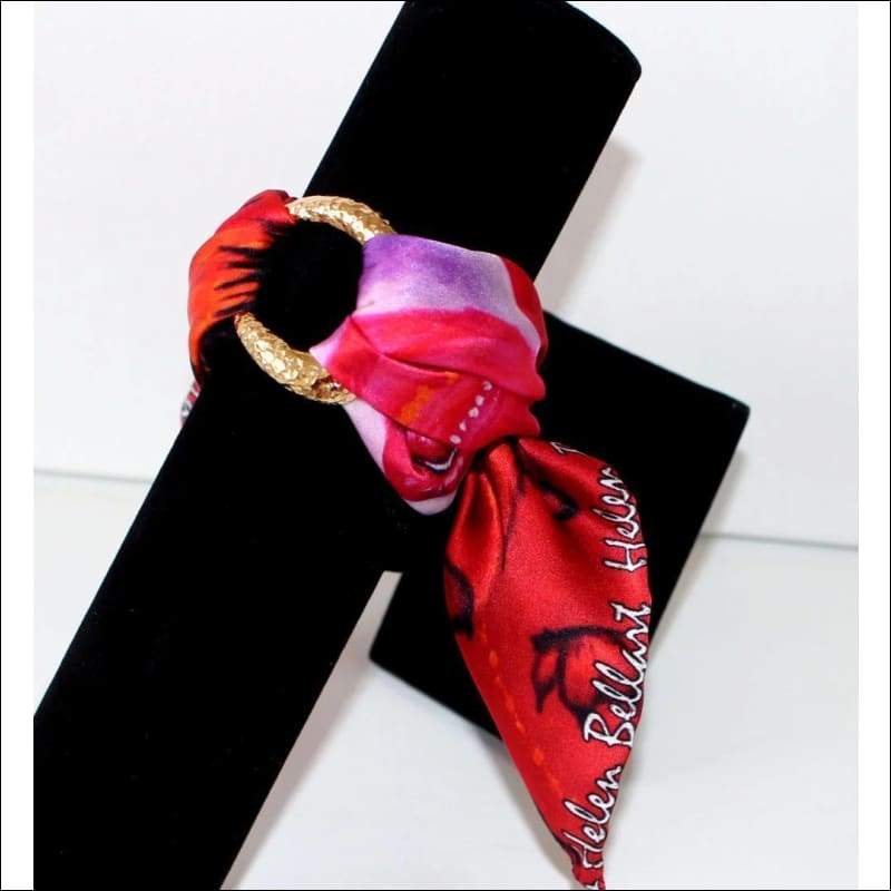 Lady Butterfly silk bracelet - Gold - Bracelets