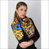 Leona silk scarf 110x110 cm