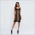 Leopard Lace Stretchy Bodycon Nightdress