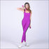 Letter Pattern Yoga Leisure Sports Jumpsuits