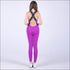 Letter Pattern Yoga Leisure Sports Jumpsuits