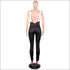Letter Print Sleeveless Tight Jumpsuits