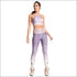 Lilac Sublimated Sports Bra