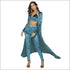 Long-sleeve Cardigan V Neck Halter Camisole Jogger Pants