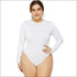 Long Sleeve Stretchy Tight Bodysuits