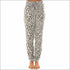 Long-sleeve Top And Pants Leopard Print Leisure Pajamas Set