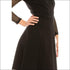 Long Sleeves Zipper Back Dress
