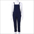 Loose Pattern Buttoned Jumpsuits