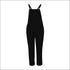 Loose Pattern Buttoned Jumpsuits
