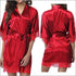 Loose Satin Nightgown Set