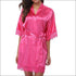 Loose Satin Nightgown Set