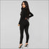 Mesh Patchwork Design Sports Jumpsuits
