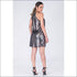 Metallic Dress Neckline