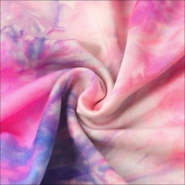 Multicolor Long-sleeve Stand Collar Zipper Top And Skinny Pants