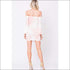 Off Shoulder Mini Dress
