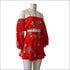 Off Shoulder Ruffles Tops and Skirt Fashion Two Pieces Sets