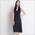 Padded Casul Sleeveless Cotton Bottoming Long Skirt