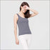 Padded Classic Stripes Slim Cotton Tank Top
