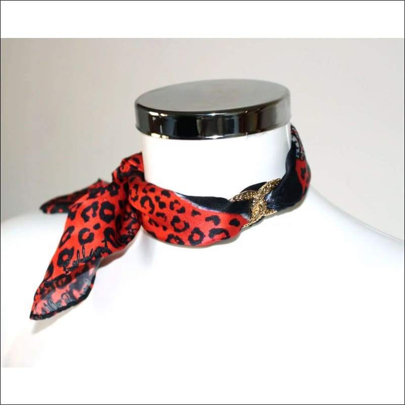 Panther Choker Necklace - Gold - Chokers - Necklaces